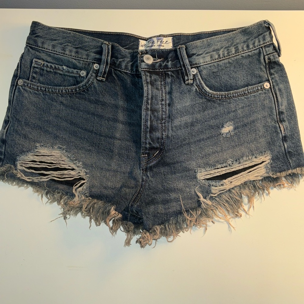 Free People Denim Shorts